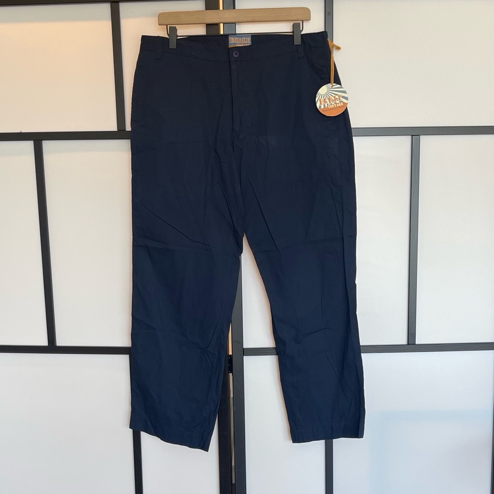 Berle Vintage 100% cotton mens pants. Size 36x30. NWT